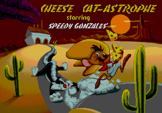 Cheese Cat-Astrophe Starring Speedy Gonzales Title Screen